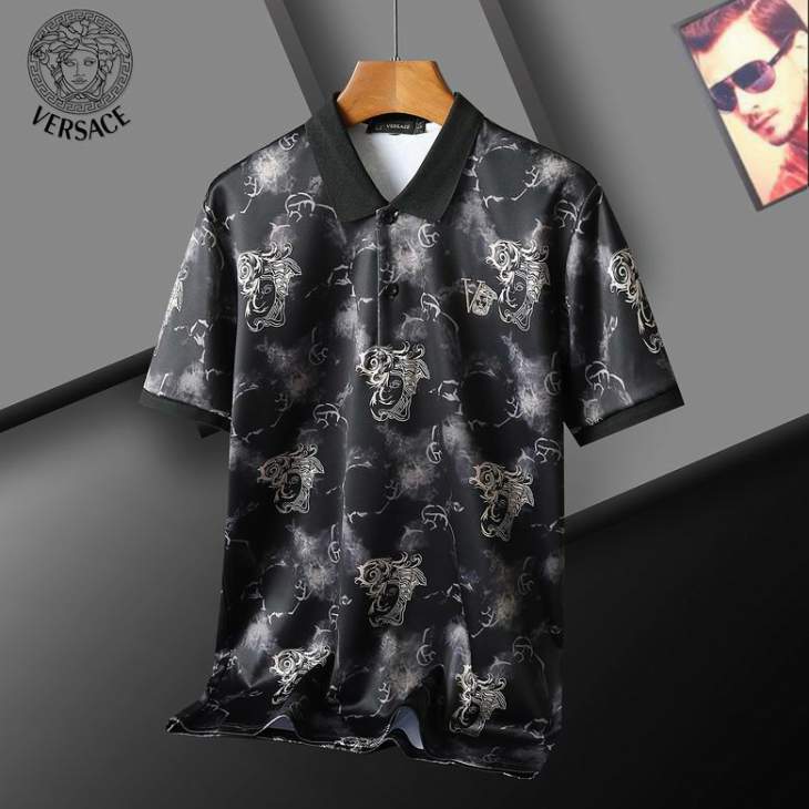 Picture of Versace Polo Shirts Short _SKUVersaceM-3XL25tn0625329